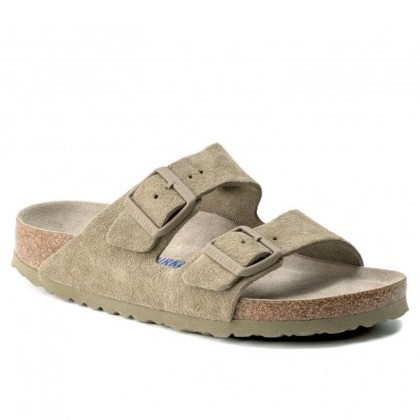 Sandlias Birkenstock Arizona Soft Footbed Bs  (narrow Fit) Faded