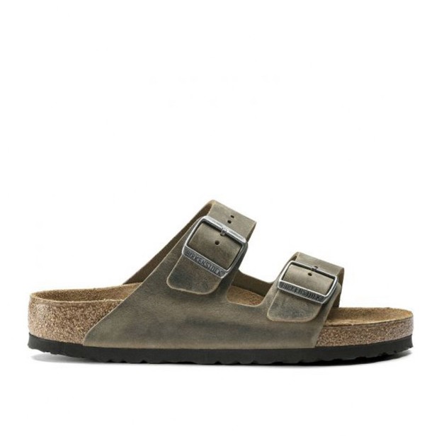 Birkenstock Arizona Soft Footbed Bs (narrow Fit) Khaki