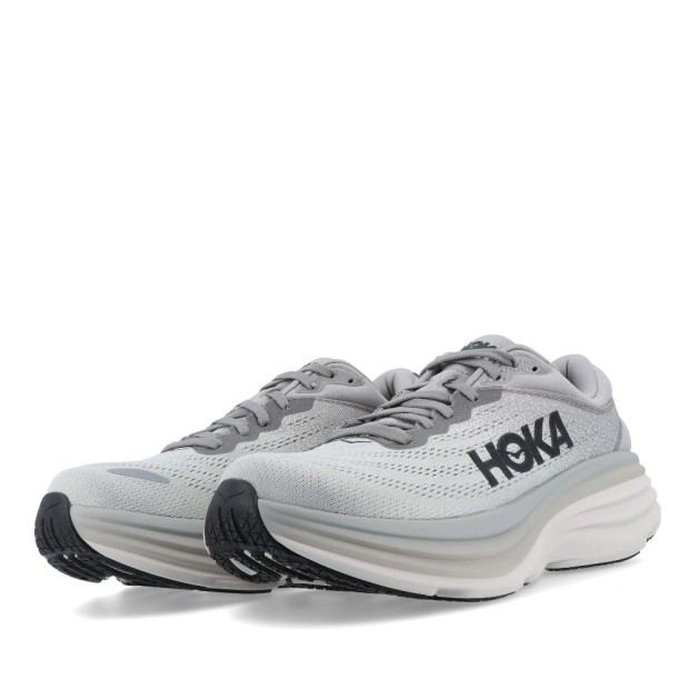 Hoka M Bondi 8 Sharkskin Harbor Mist