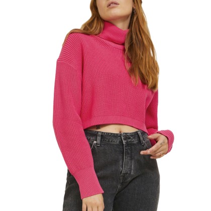 Camisola Jjxx Jxliv Twist Crop High Neck Knit Sn Ra