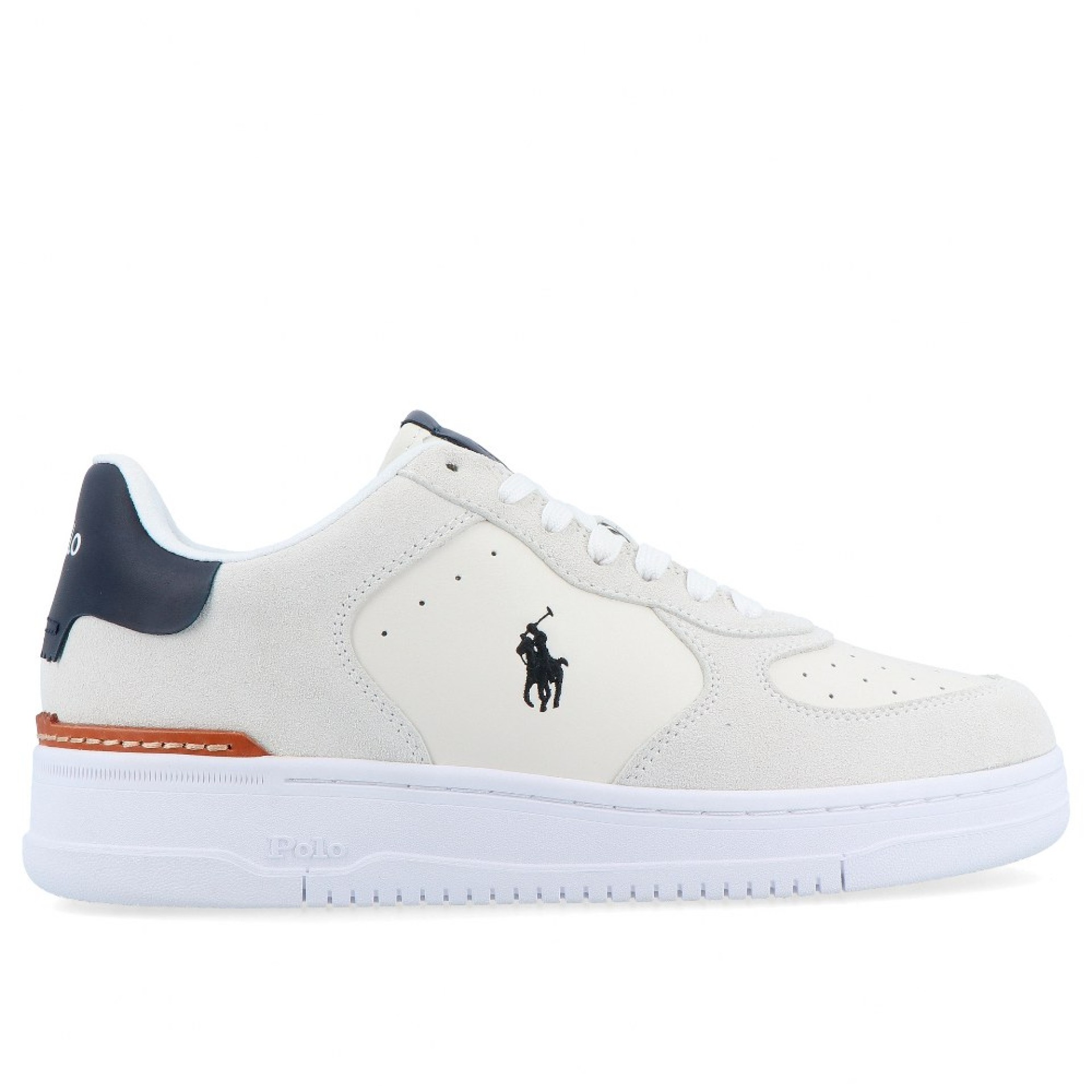 Polo Ralph Lauren Masters Crt Sk Ltl Bianc