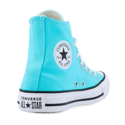 Converse Ctas Hi Double Cyan