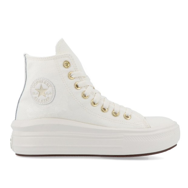 Sapatilha Converse All Star Ctas Move Hi Egret/metal