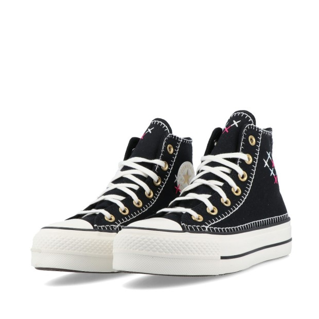 Converse Ctas Lift Hi Black/egret/gold