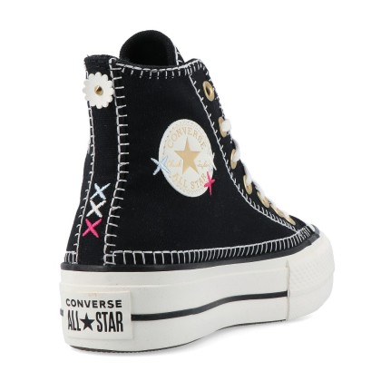 Converse Ctas Lift Hi Black/egret/gold Converse Ctas Lift Hi Black/egret/gold