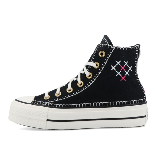 Converse Ctas Lift Hi Black/egret/gold