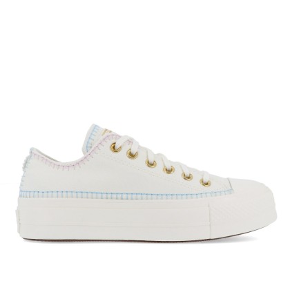 Converse Ctas Lift Ox Egret/true Sky/gold