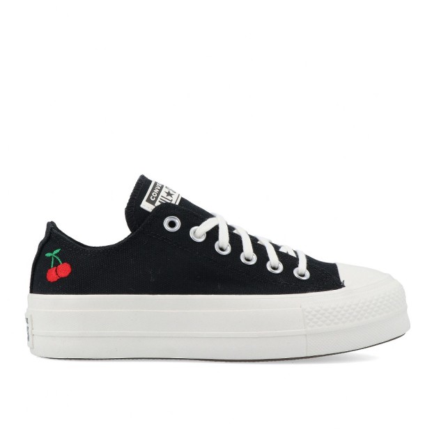 Sapatilha Converse Ctas Lift Ox Black/egret/red