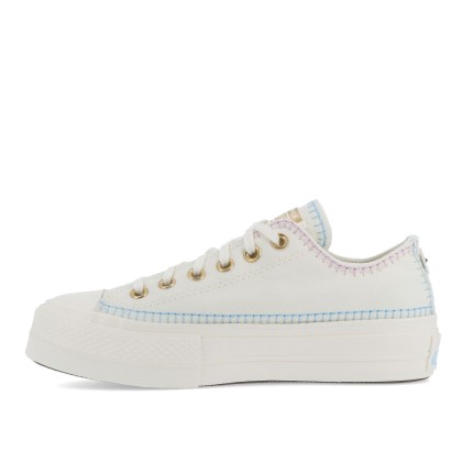 Converse Ctas Lift Ox Egret/true Sky/gold