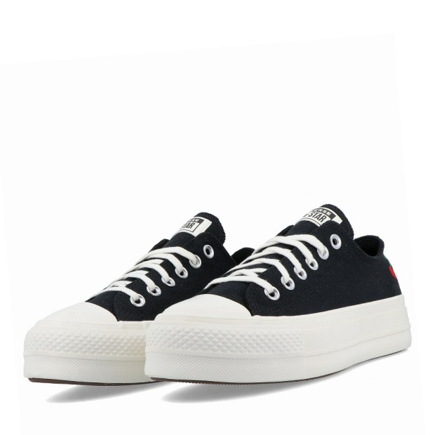 Converse Ctas Lift Ox Black/egret/red
