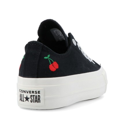 Converse Ctas Lift Ox Black/egret/red Converse Ctas Lift Ox Black/egret/red