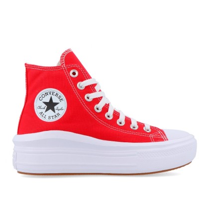 Sapatilha Converse Ctas Move Hi Red/white/gum