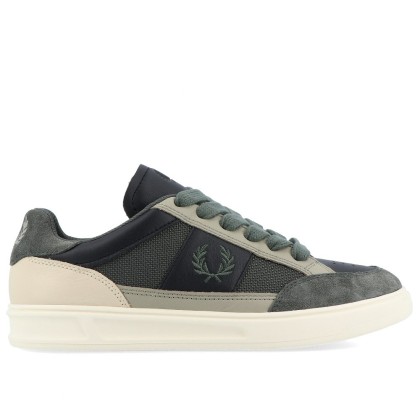 Sapatilha Fred Perry B7330 Black/field Grn