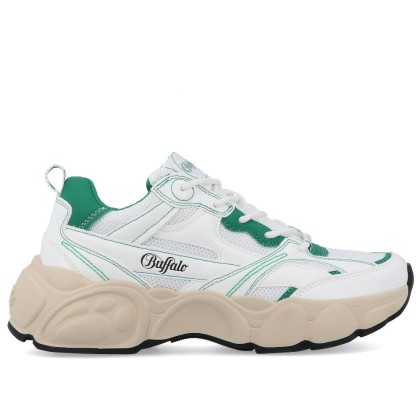 Sapatilha Buffalo Cld Run Rt White/green