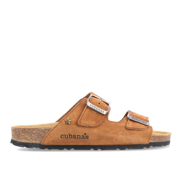 Sandálias Cubanas Sandalia Comp102 Brown