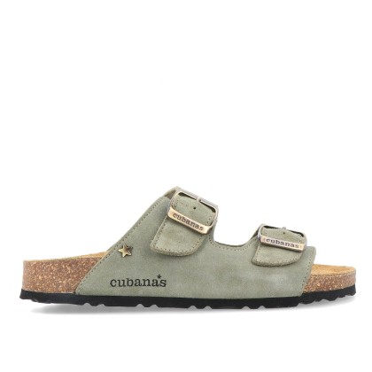 Sandlias Cubanas Sandalia Comp102 Green