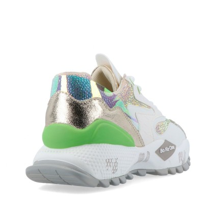 Ex Sneaker D190608-17 White Gold