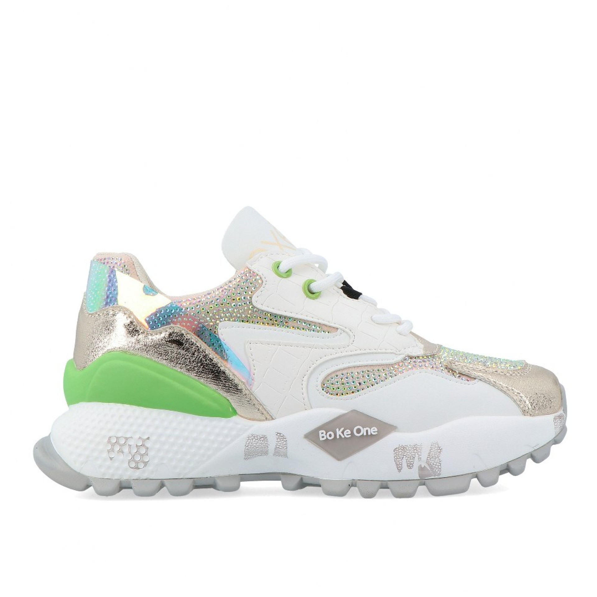 Exé Sneaker D190608-17 White Gold