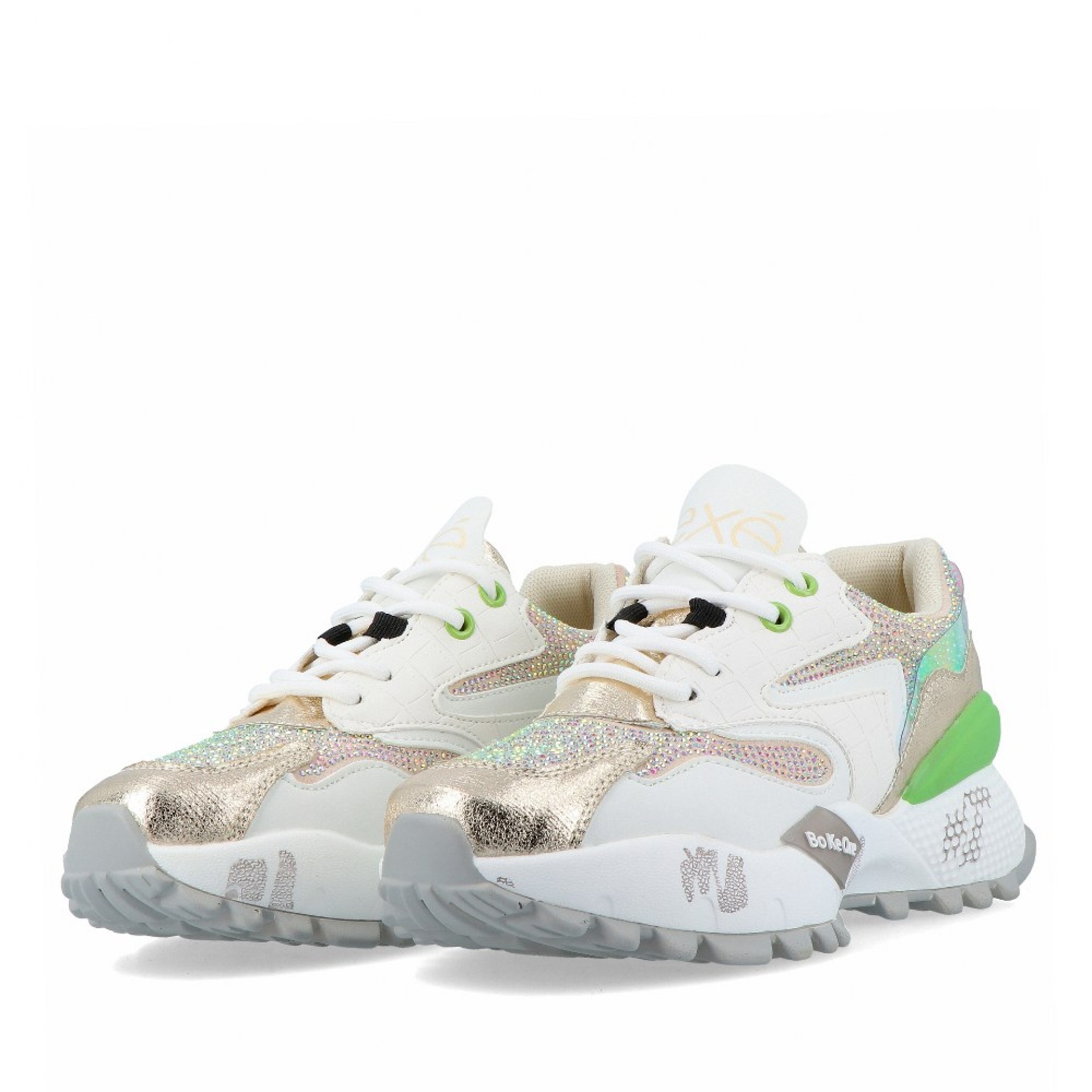 Exé Sneaker D190608-17 White Gold