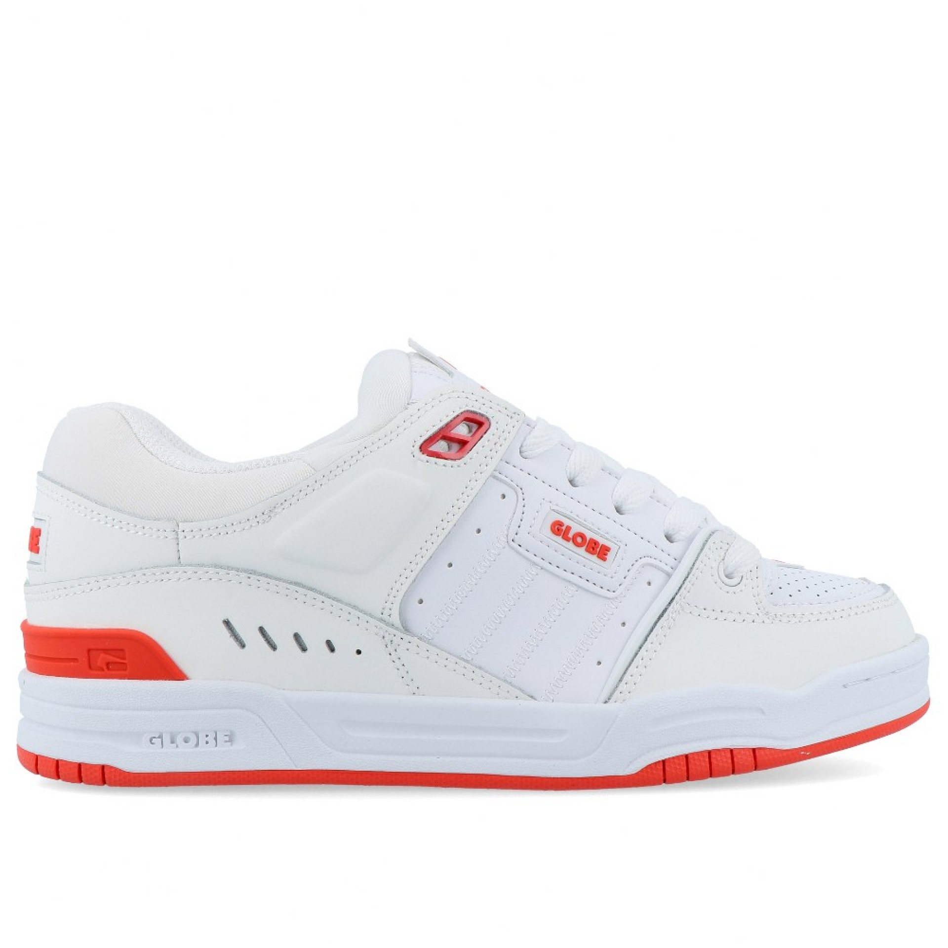 Globe Fusion White/red