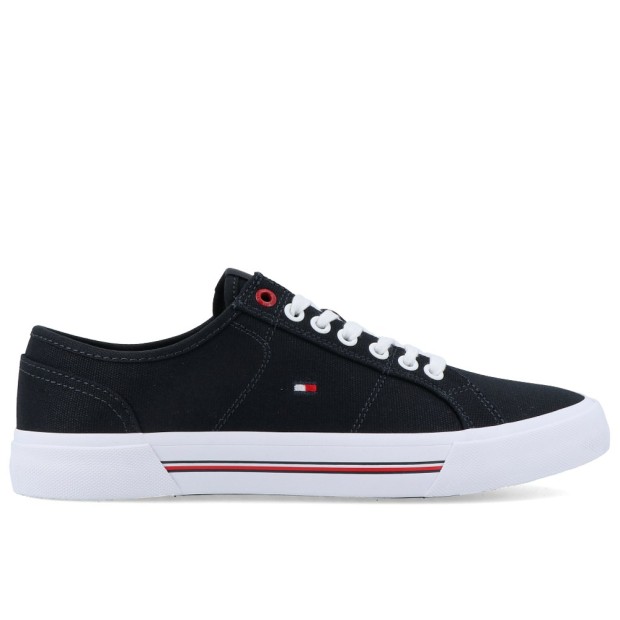 Sapatilha Tommy Hilfiger Corporate Vulc Canvas Deser