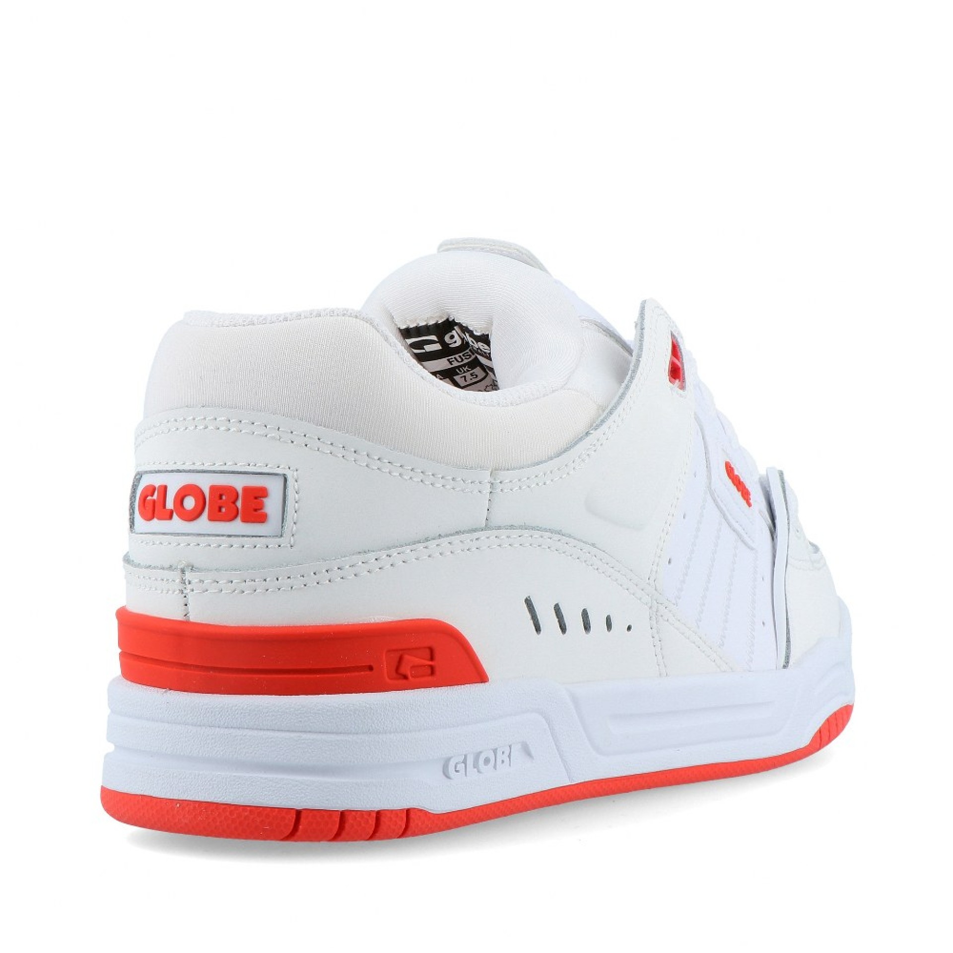 Globe Fusion White/red