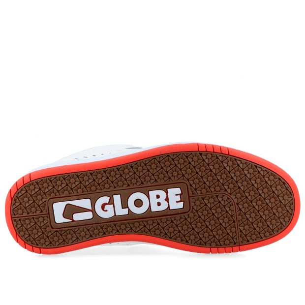 Globe Fusion White/red