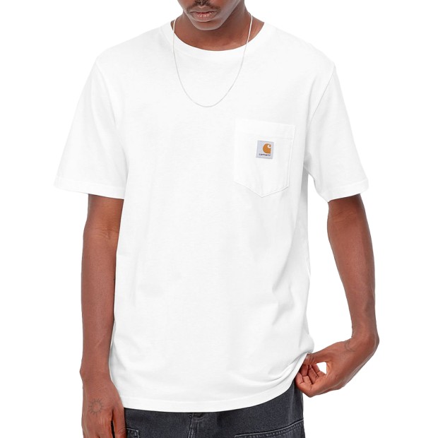 T-shirt Carhartt Wip T-shirt S/s Pocket White