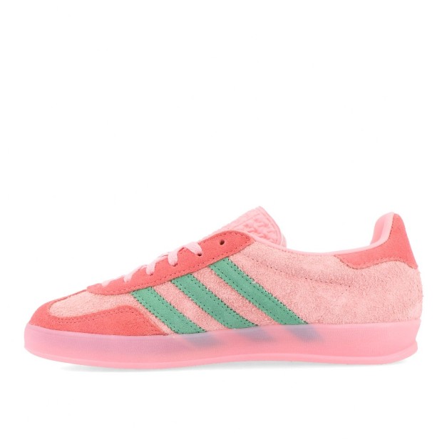 adidas Originals Gazelle Indoor W Semi Pink Spark / Preloved Green / Preloved Scarlet