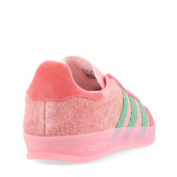 adidas Originals Gazelle Indoor W Semi Pink Spark / Preloved Green / Preloved Scarlet