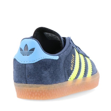 Adidas Gazelle Cf El I Nindig/syello/ltblu Adidas Gazelle Cf El I Nindig/syello/ltblu