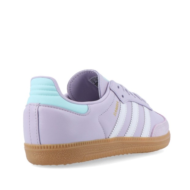 adidas Originals Samba OG J Silver Dawn / Crystal White / Semi Flash Aqua