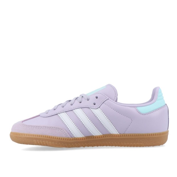 adidas Originals Samba OG J Silver Dawn / Crystal White / Semi Flash Aqua