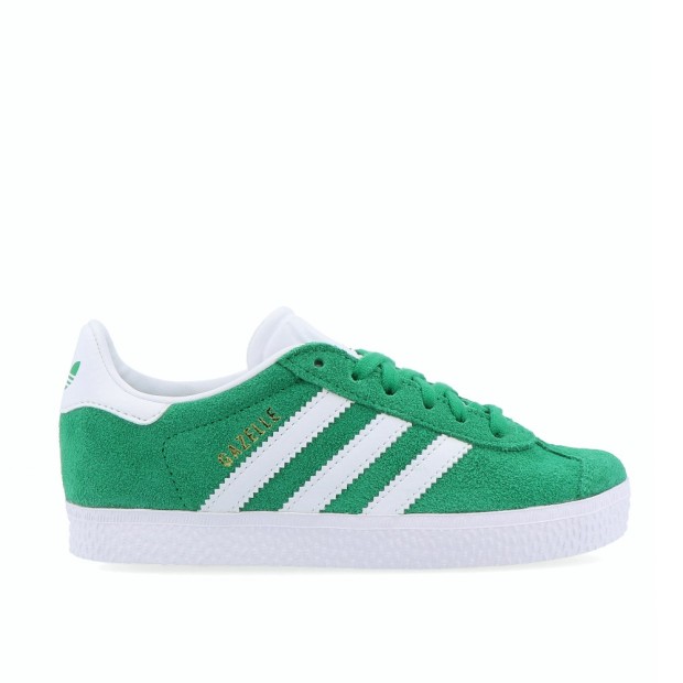 Sapatilha Adidas Gazelle C Green Ftwwht Goldmt