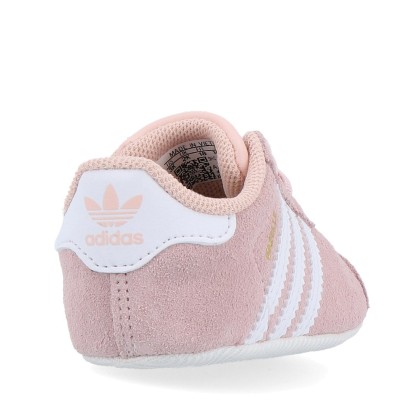 adidas Originals Gazelle Crib Icey Pink / Cloud White / Cloud White adidas Originals Gazelle Crib Icey Pink / Cloud White / Cloud White