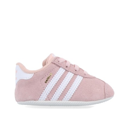 Sapatilha Adidas Gazelle Crib Icepnk/ftwwht/ftwwht