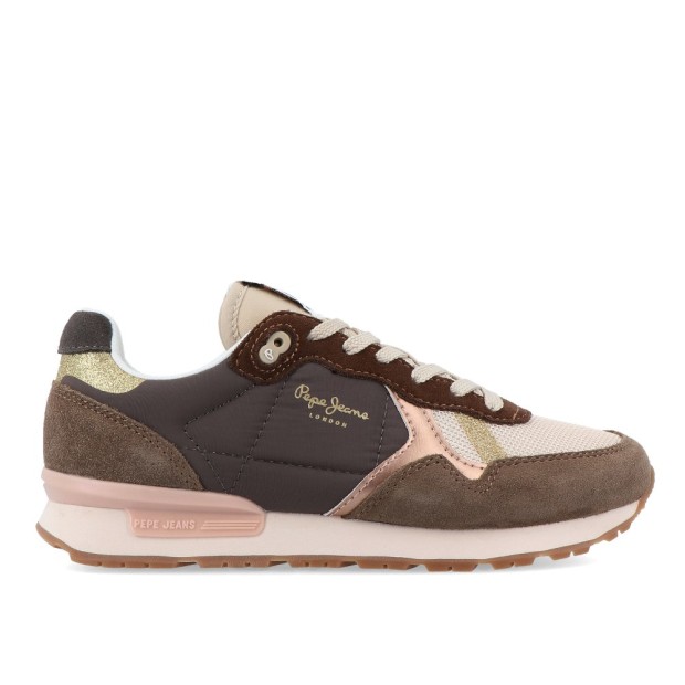 Sapatilha Pepe Jeans Brit Mixt W Brass Brown