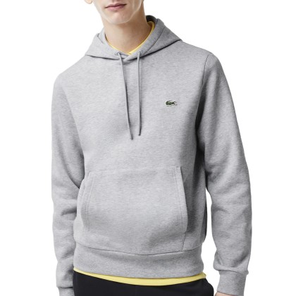 Sweat Lacoste Sweatshirt Sh9623 Cca Silver Chine