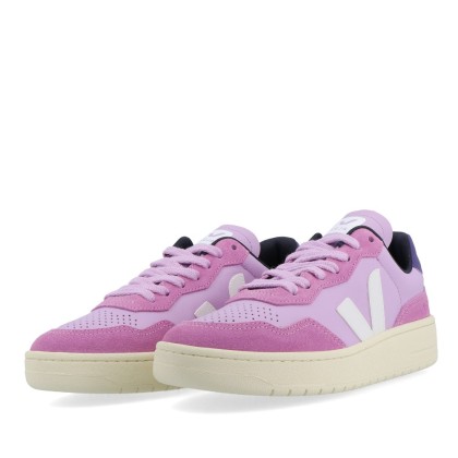 Veja V-90 O.t.leather Orchid_white