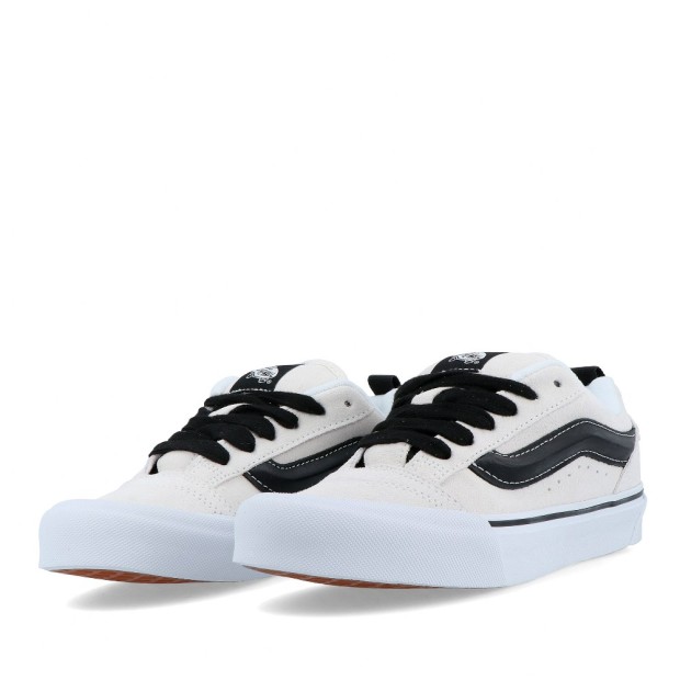 Vans Knu Skool Suede White Black