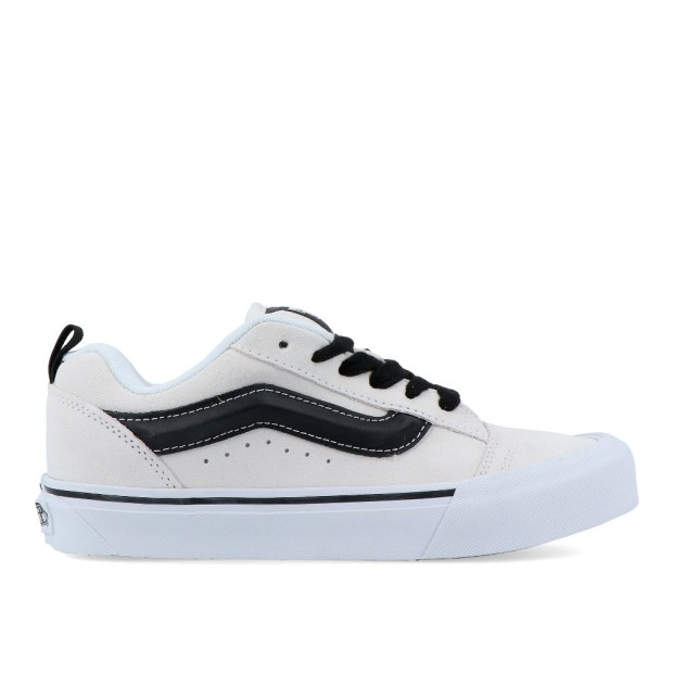 Vans Knu Skool Suede White Black