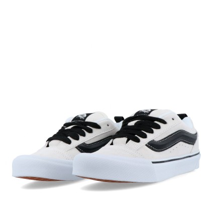 Vans Knu Skool Suede White Black Vans Knu Skool Suede White Black