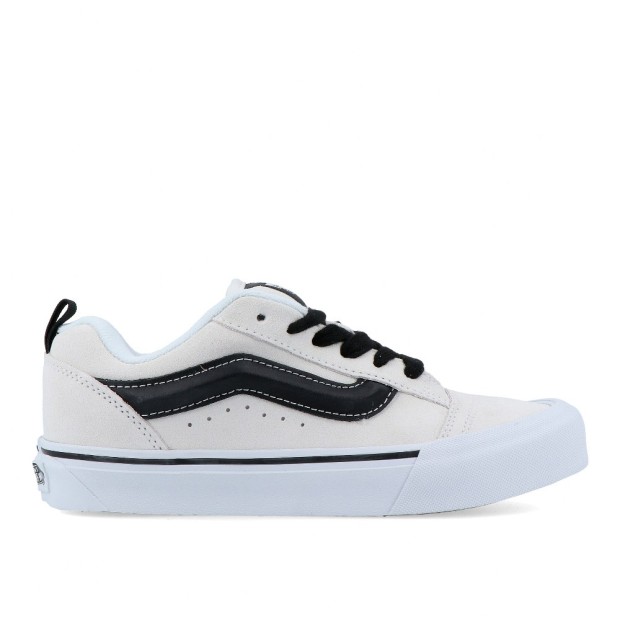 Sapatilha Vans Knu Skool Suede White Black