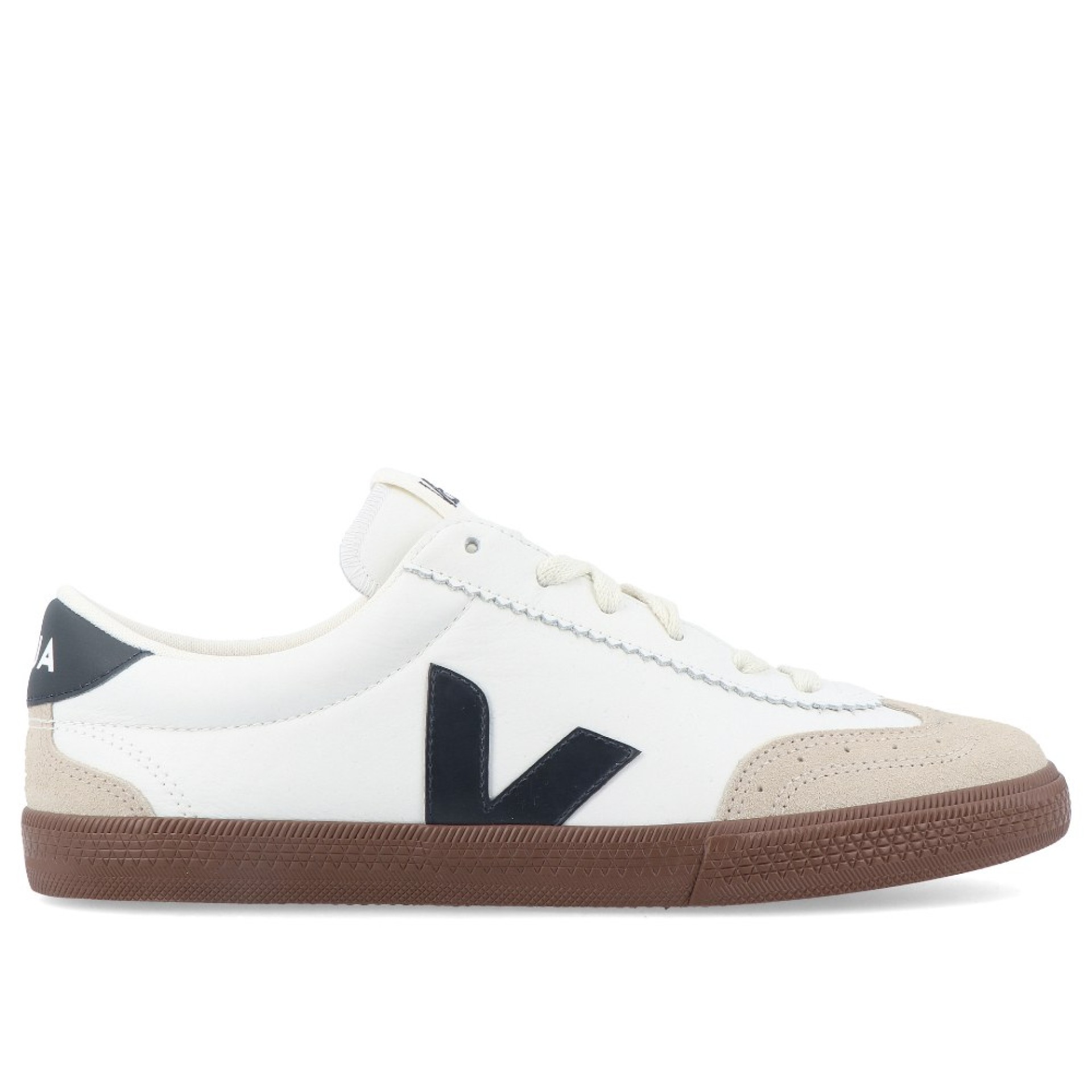 Veja Volley O.t. Leather White Nautico Bark