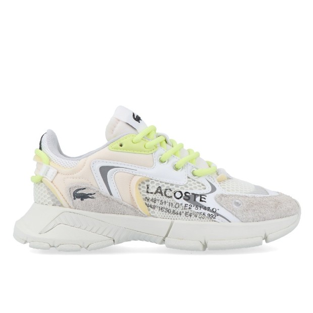 Sapatilha Lacoste L003 Neo 223 1 Sfa Off Wht/lt Grn