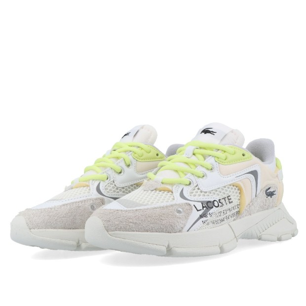 Sapatilha Lacoste L003 Neo 223 1 Sfa Off Wht/lt Grn