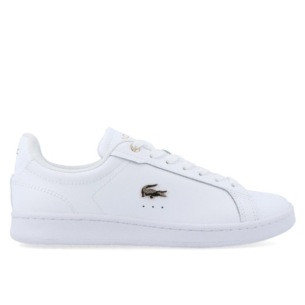 Sapatilha Lacoste Carnaby Pro 124 1 Wht Gld