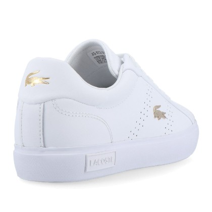 Lacoste Vulcanized Sneakers Wht/gld Lacoste Vulcanized Sneakers Wht/gld