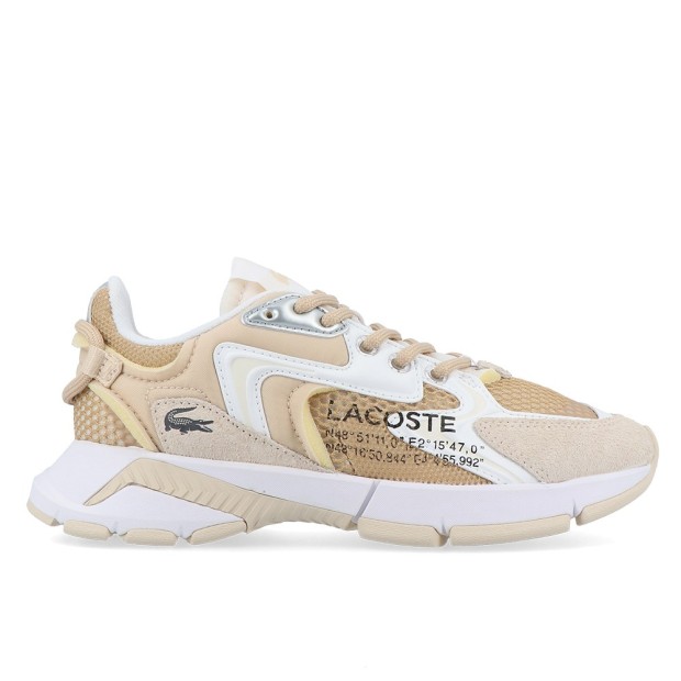 Sapatilha Lacoste L003 Neo 124 5 Sfa Lt Tan/wht