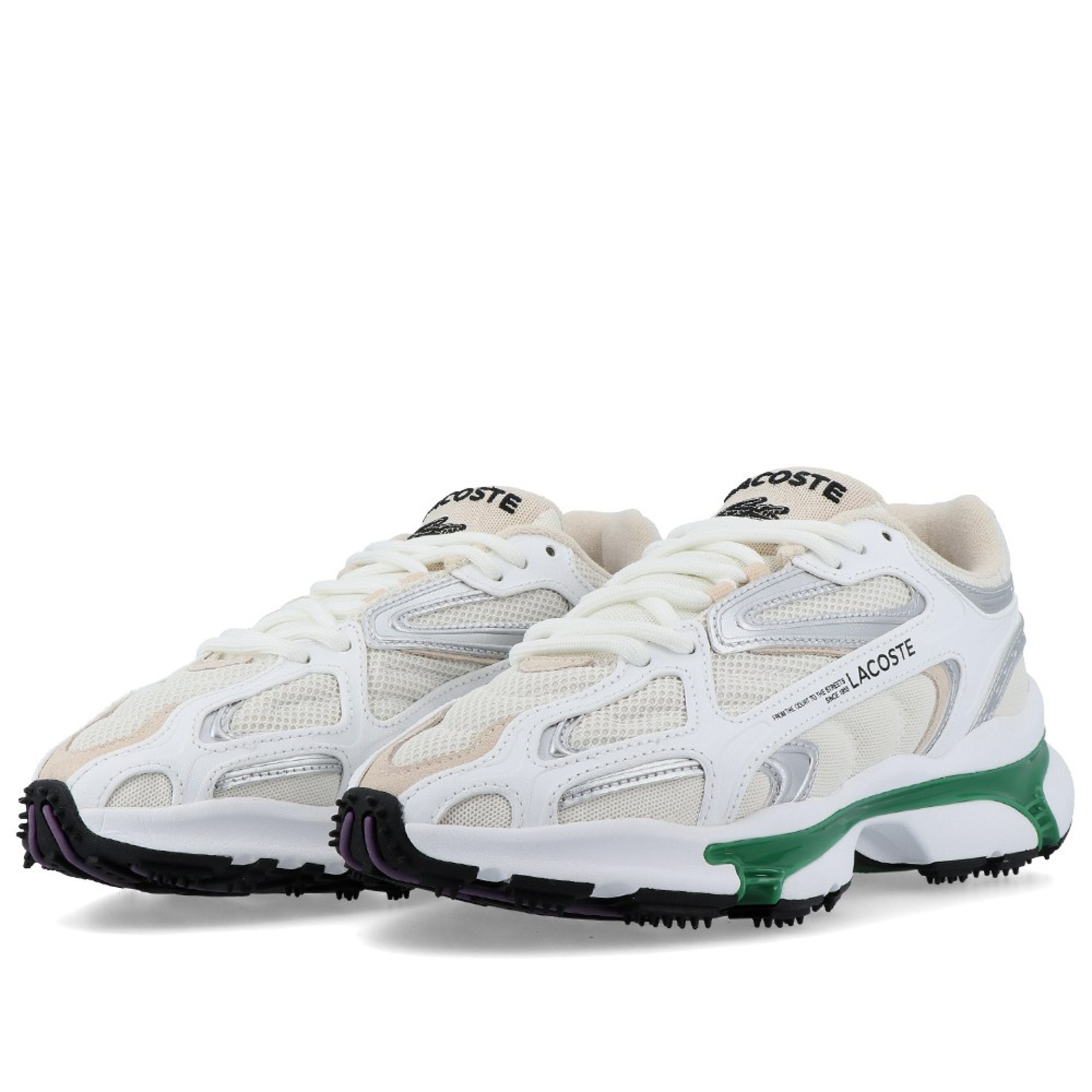 Lacoste Athleisure Sneakers Wht/grn